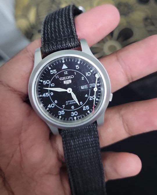 Seiko 5 Nylon SNK809K2