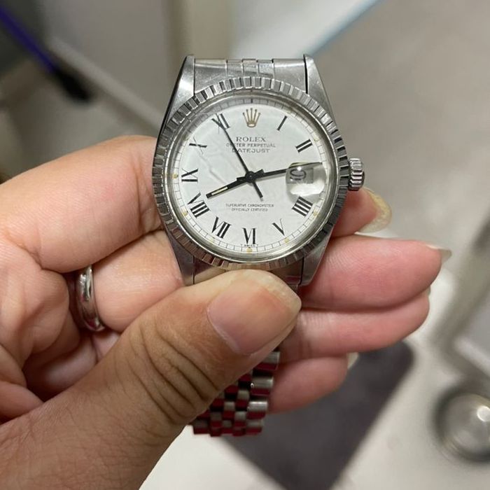 Rolex Datejust Reference 16030 White Buckley Dial